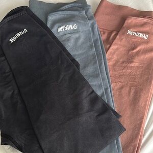 3 Gymshark Leggings High-Waisted Comfort